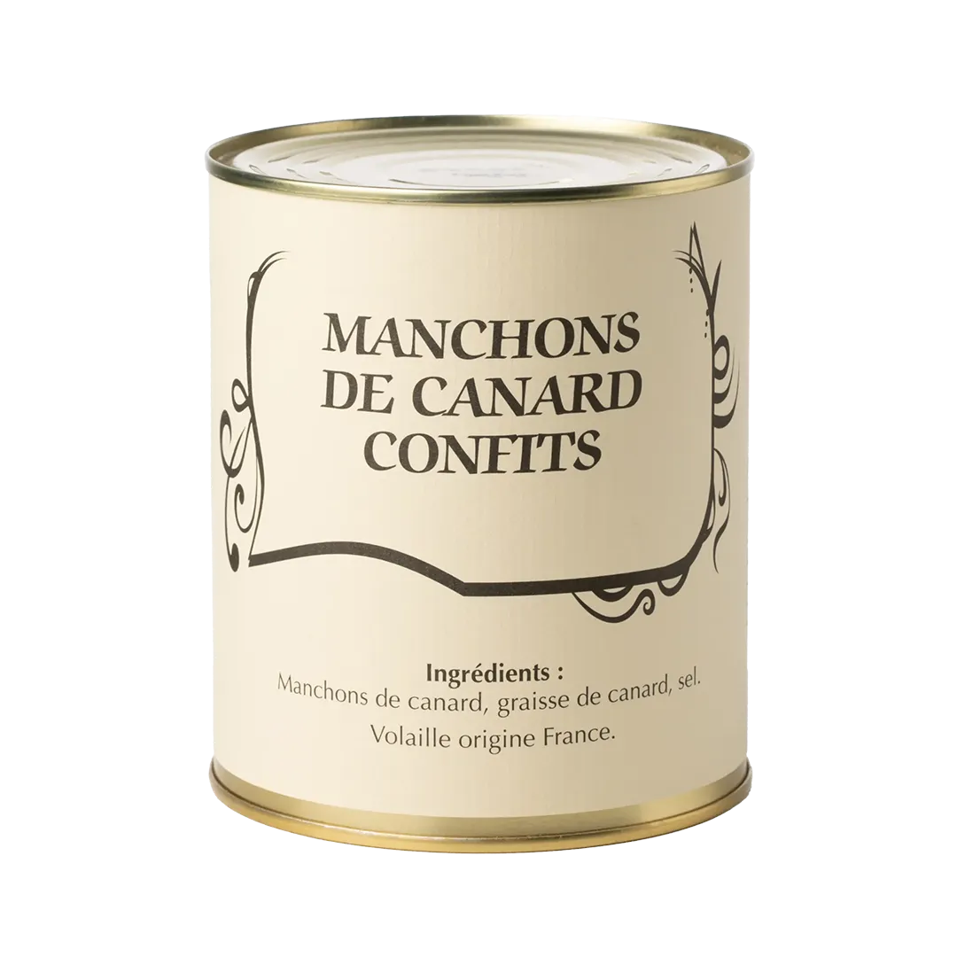 Manchons de canard confits